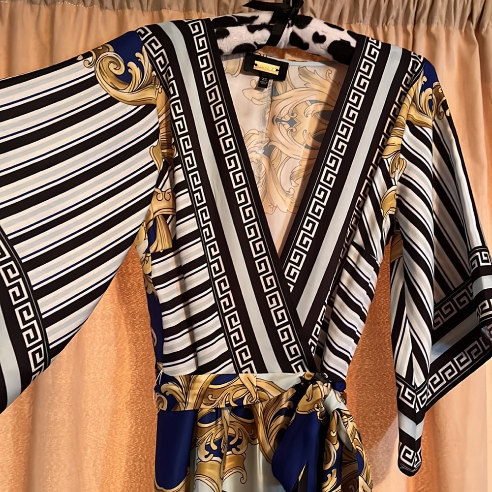 Boston Proper Alexa Admor Maxi Dress size XS